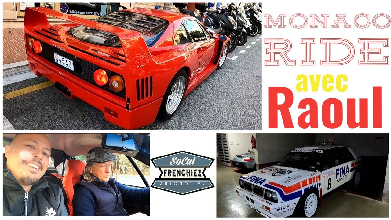 Vlog #261 Ride à Monaco avec Raul RM #FrenchMecanic #RMAutosport - YouTube
