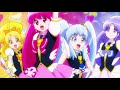 1080p Precure Kururin Mirror Charge Happiness Charge Precure Transformation Group 