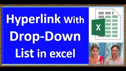 hyperlink dengan dropdown di excel | Daftar Drop Down Hyperlink - Hyperlink Excel | Excel |