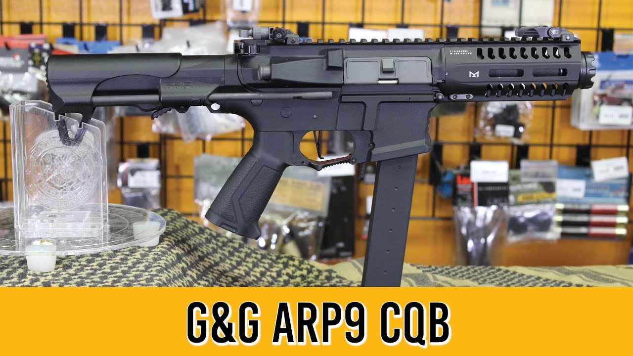 G&G ARP9 Airsoft Gun Quick Review YouTube