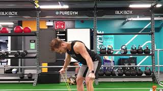 Banded rear delt fly