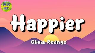 🎵 Olivia Rodrigo – Happier || JISOO, Halsey, NewJeans (Mix Lyrics)