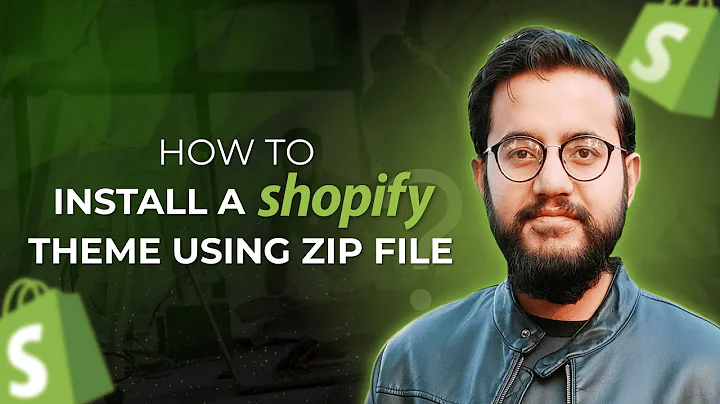 How to Install a Shopify Theme Using a Zip File (Quick & Easy Tutorial)