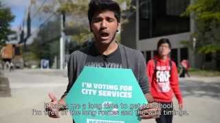 Generation VOTE - Municipal Elections, October 27th, 2014