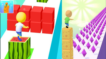 Cube Surfer New Update | All Max Level Gameplay ( ios, Android)