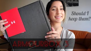 ArmourBox Subscription Under Armour Try-On Review (Box #3) - Is it worth it? Must See