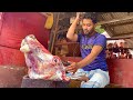 Fastest cow head cutting skills in bangladesh part25  butcher bro