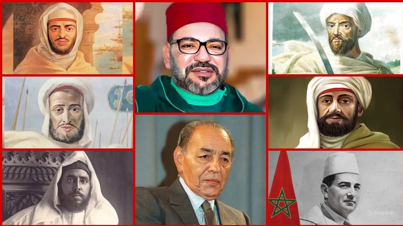 لأول مرة تعرف على جميع حكام الدولة العلوية أجداد #محمد_السادس وأسمائهم وفترة حكمهم وتاريخ وفاتهم