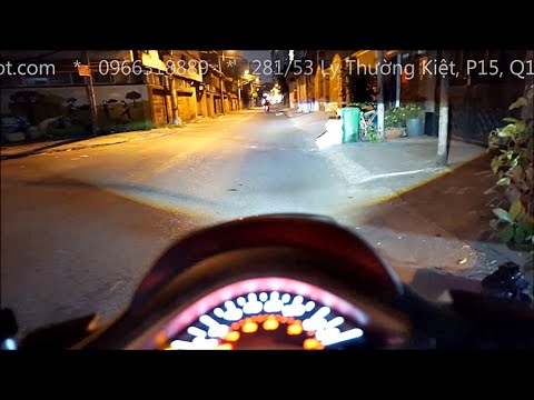 Video Vespa năm mới du Xuân cùng bộ Độ Bi cầu LED cao cấp ||... - youtube
