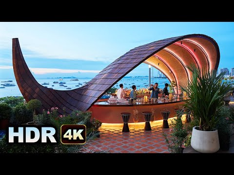 Experience Moon Whale Rooftop Restaurant in Pattaya, Thailan