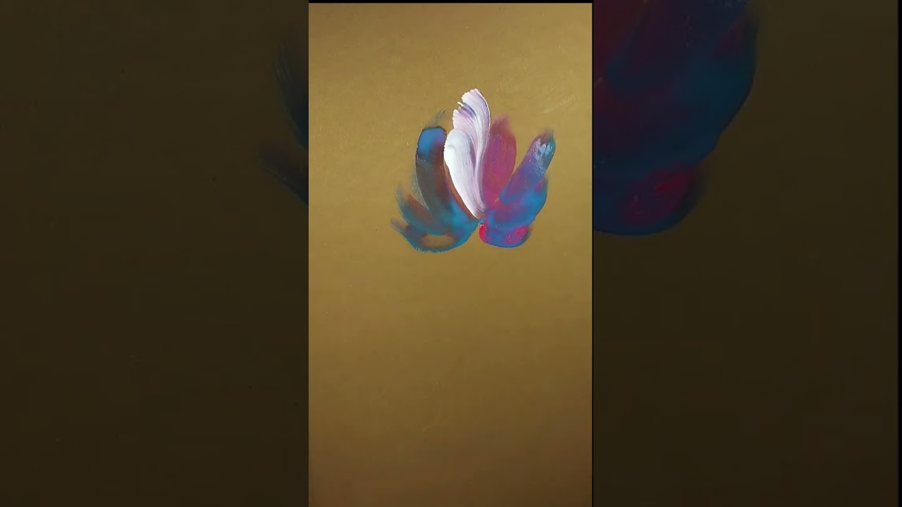 Easy Flower painting 