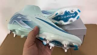 Nike Air Zoom Mercurial Superfly 10 Elite SG Soft Ground Soccer Cleats - Jade/Blue/White screenshot 5