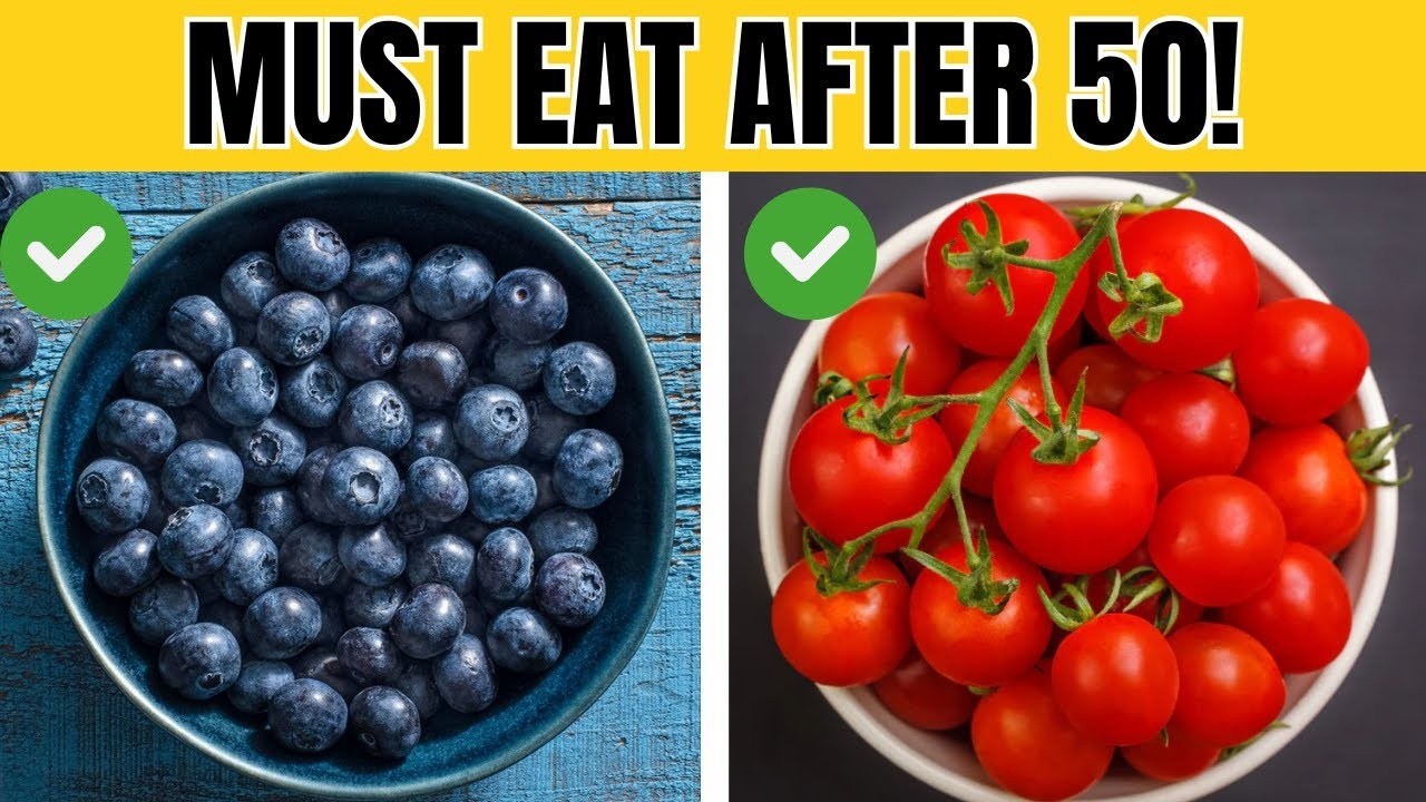 Top 10 Foods To Eat After 50 (Anti-Aging Benefits!)