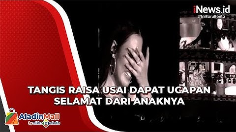 Detik-Detik Momen Haru Raisa Nangis Dapat Surprise dari Zalina saat Konser