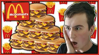 10 TRIPLE CHEESEBURGER CHALLENGE + Q&A