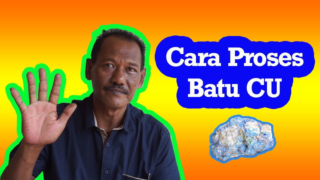 Proses Batu CU by Cak Jari Logam - YouTube