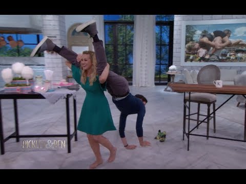 Kellie and Ben Try "Wife-Carrying"... With a Twist! - Pickler & Ben
