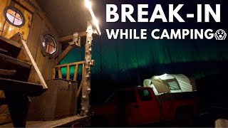 SCARY BREAK IN ATTEMPT While Sleeping In My Truck Camper! 😱 | Winter Camping Gone Wrong #vanlife