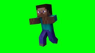 Steve Minecraft Dançando / Dancing (Green Screen)