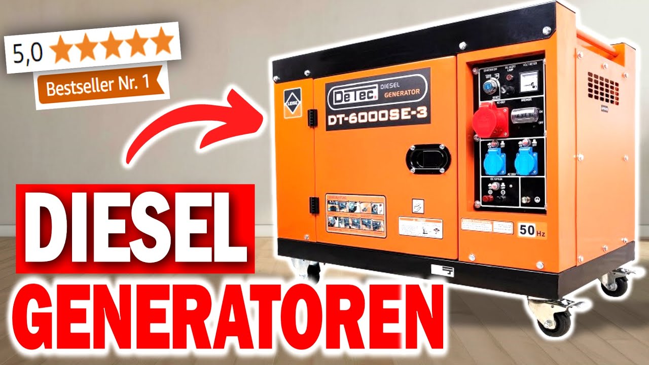 Die besten DIESEL STROMERZEUGER 2026 !! 🔥 | Top 3 Diesel Stromgeneratoren 2026