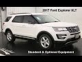 2017 Ford Explorer XLT -Standard & Optional Equipment