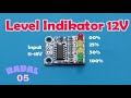 Battery Level Indicator 12V module LED XD-82B Indikator level Baterai