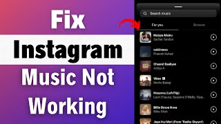 How To FIX Instagram Story Music Not Working! (2023) Instagram Story Music Not Showing