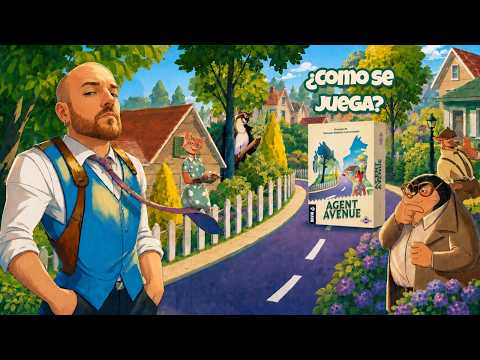 ?️ AGENT AVENUE | Preparación + Cómo se juega | Atrapa a tu rival