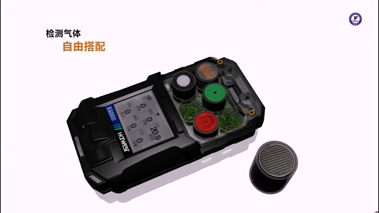 E6000 Portable Multigas Detector Henan Hanwei YouTube