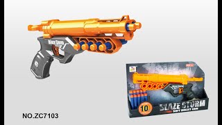 Blaze storm zecong toys manual soft bullet gun nerf dart blaster ZC7103 screenshot 5