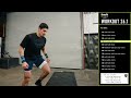 CrossFit Open Workout 26.1