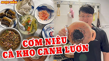 1 Bữa Cơm Quê Cơm Niêu Cá Kho Lươn Đồng Nấu Canh Chua | Ngọc Đẫm