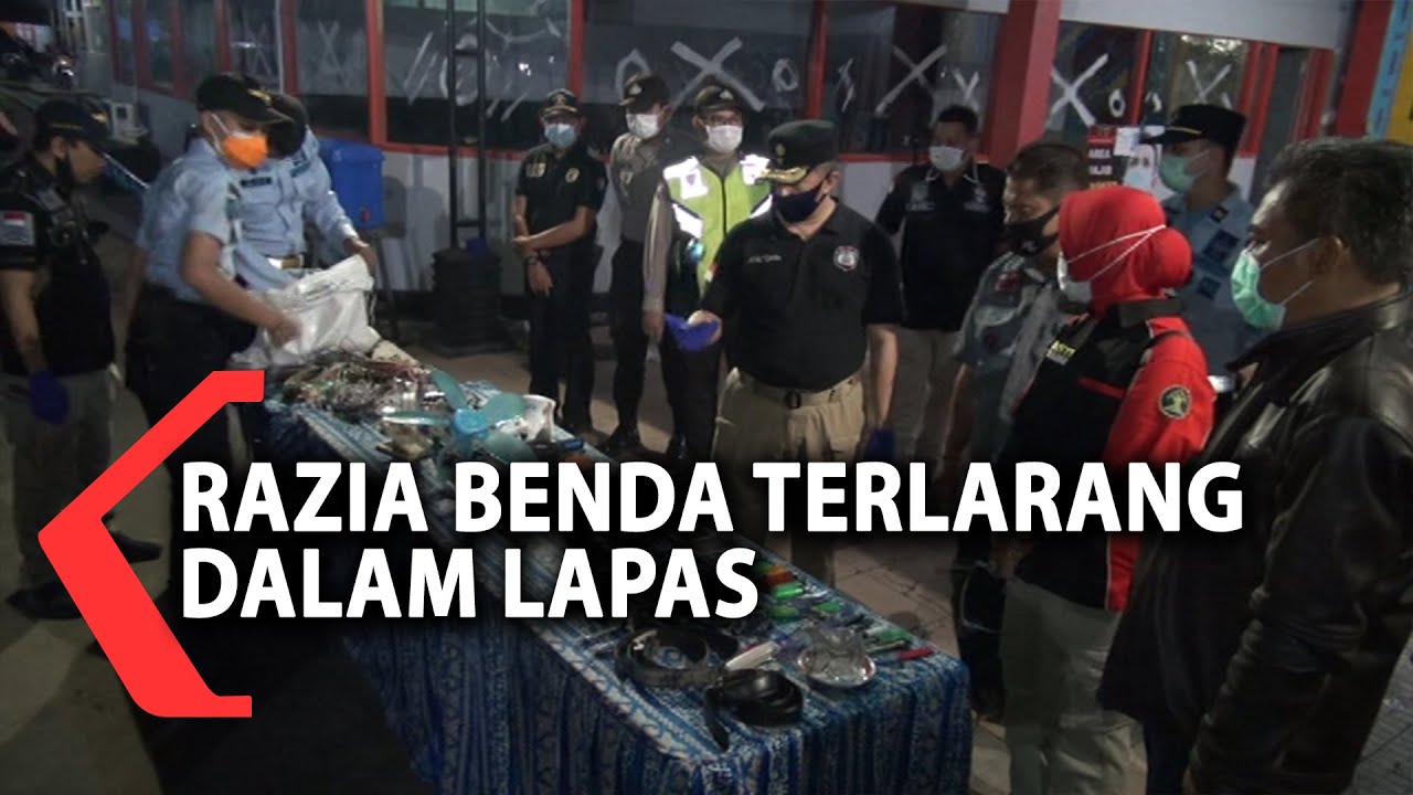 Razia di Lapas Banjarmasin, Petugas Temukan Benda Terlarang di Dalam