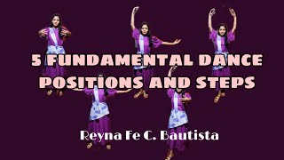 PE ACTIVITY 5 Fundamental Dance Positions And Steps | Reyna Fe C. Bautista