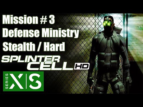 : Mission #3 - Defense Ministry - Hard/Stealth Walkthrough | Xbox Series S