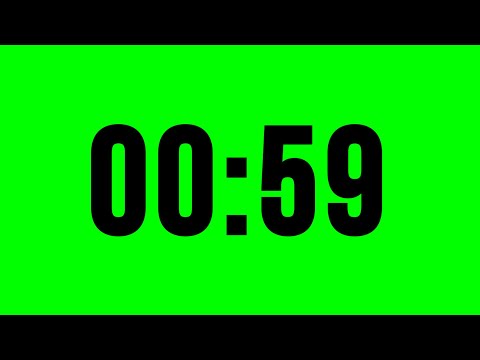 Timer 59 Second With Alarm ⏱ No Music