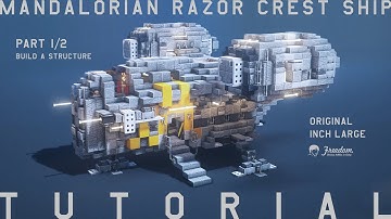Minecraft | A Real Architect Builds the Mandalorian