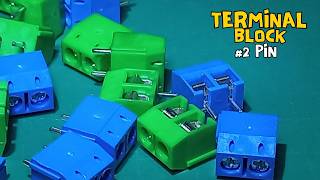 Terminal Block 2 Pin #Unboxing