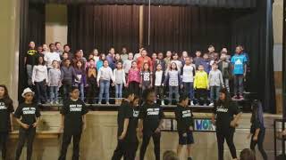 Isaiah's 4th Grade Class Black History Performance