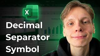 How to Change the Decimal Separator Symbol in Excel [2026 Easy Guide]