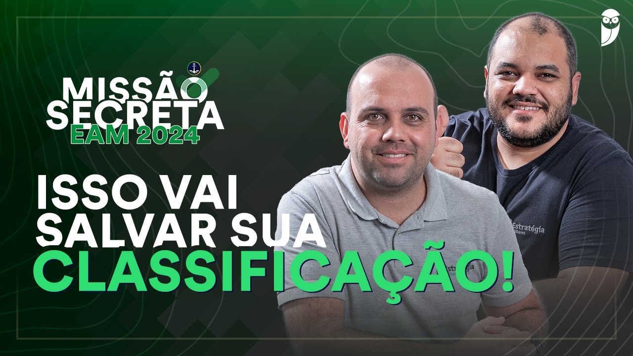EAM 2024 Estratégia de Prova YouTube