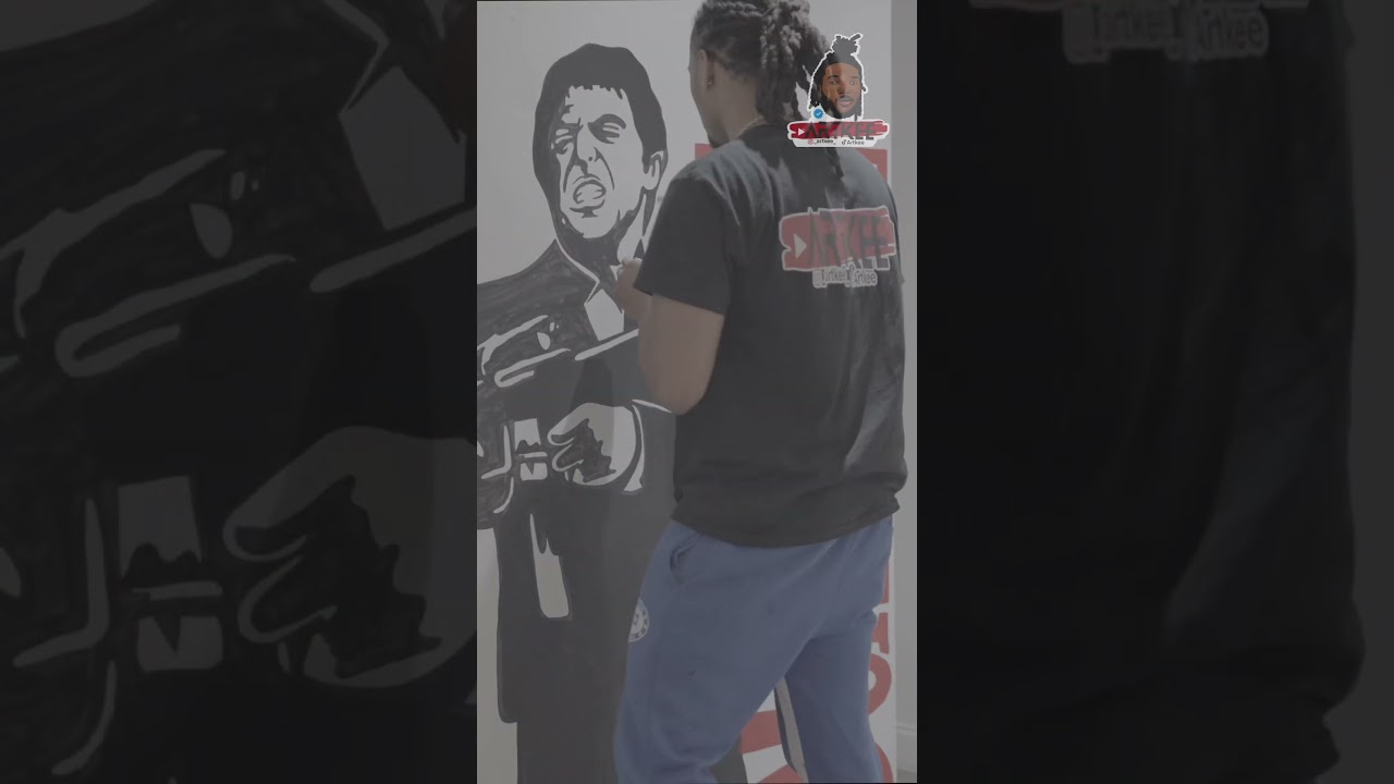 Got booked in Miami to do some Artwork ✈️🔥🎨