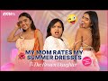 Mom rating my summer outfits  fashion challenge ft thebrowndaughter  mothers day special  nykaa