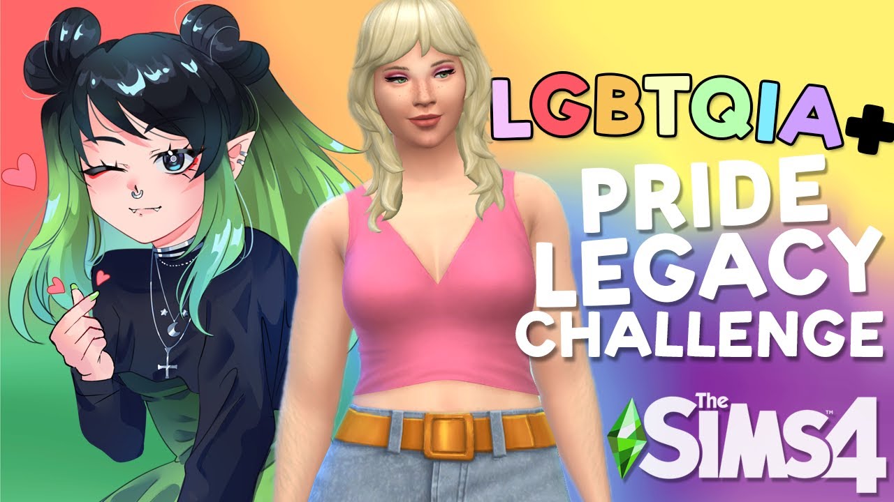 sims 4 pride flag legacy challenge