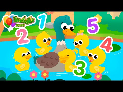 Five Little Ducks | Kid's Song | Children's Music | Five little ducks Nursery Rhyme| Counting Song