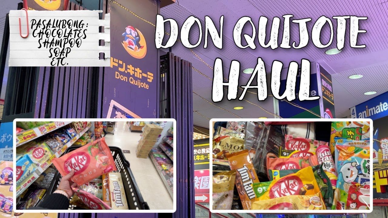 JAPAN VLOG: DON QUIJOTE HAUL (PASALUBONG SA PINAS) | AKI SAB VLOGS