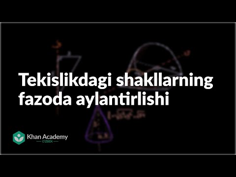 Video: 2D geometrik shakllar nima?