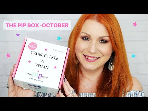 The Pip Box October Cruelty Free & Vegan Beauty Subscription Box Unboxing