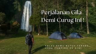 Solo Camping | Lelah Terbayar Tuntas! Camping di Curug Cibeureum, Bikin Nggak Mau Pulang