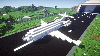 Самолёт в Minecraft. Самолёт в Minecraft.